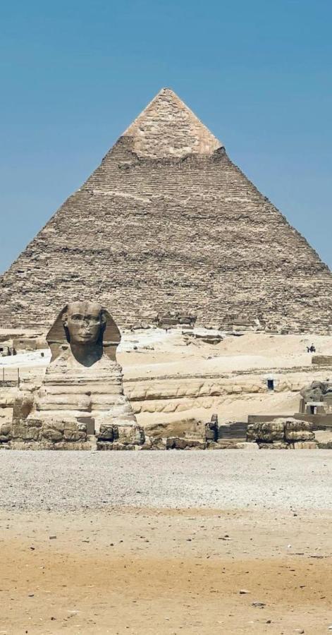 Mesho Falcon Pyramids View Inn Kafret el-Gabal Exterior foto